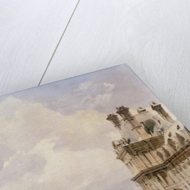 View near the Pont Royal, with the Pavillon de Flore, Tuileries by Thomas Shotter Boys