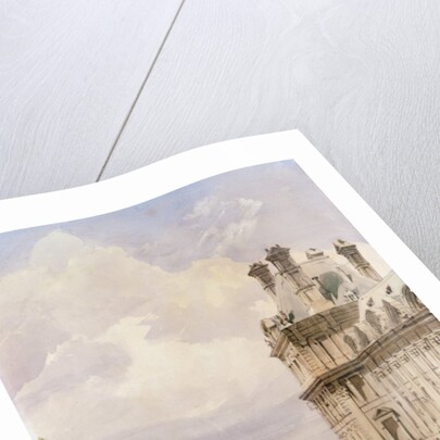 View near the Pont Royal, with the Pavillon de Flore, Tuileries by Thomas Shotter Boys