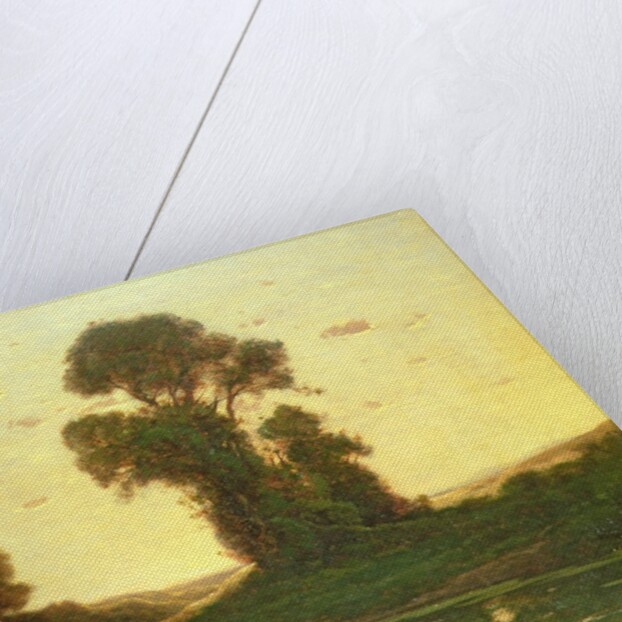 View in the Campagna by Henri-Joseph Harpignies