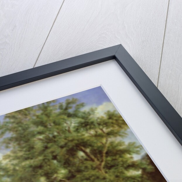 Dutch Farm Scene by Carel Lodewijk Hansen