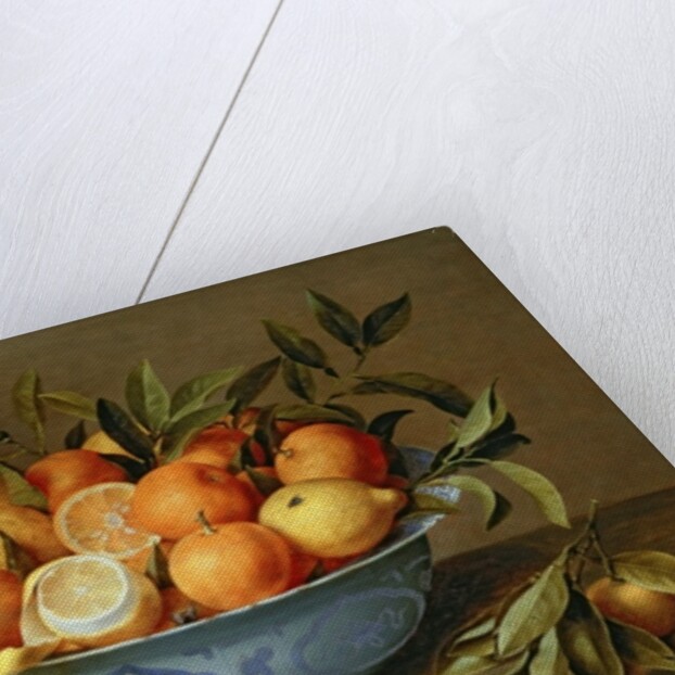 Still Life with Oranges and Lemons in a Wan-Li Porcelain Dish, 17th century by Jacob van Hulsdonck
