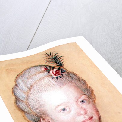 Portrait of the daughter of Carl Linnaeus by Swedish School