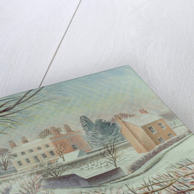 Vicarage in the snow, 1935 by Eric Ravilious