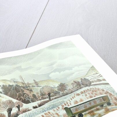 New Year Snow, 1935 by Eric Ravilious