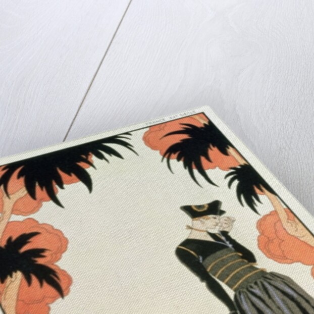 Falbalas et fanfreluches, Almanach des Modes, fashions for 1921 by Georges Barbier