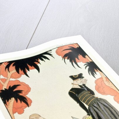 Falbalas et fanfreluches, Almanach des Modes, fashions for 1921 by Georges Barbier