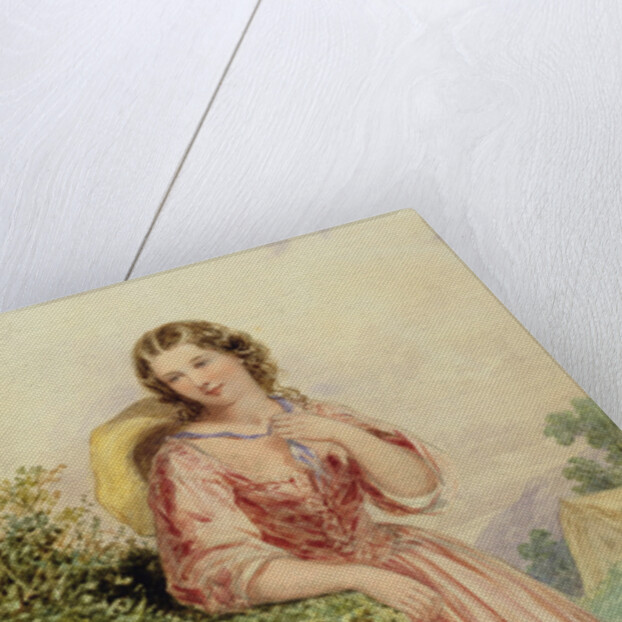 A Country Girl, 19th century by Henry Hobson