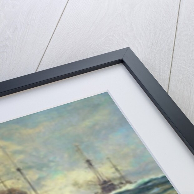 1st Battle Squadron of Dreadnoughts Steaming down the Channel in 1911 by William Lionel Wyllie