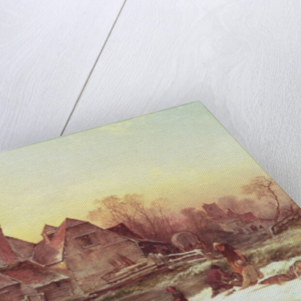 Winter Scene by Philips Wouwermans or Wouwerman