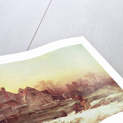 Winter Scene by Philips Wouwermans or Wouwerman