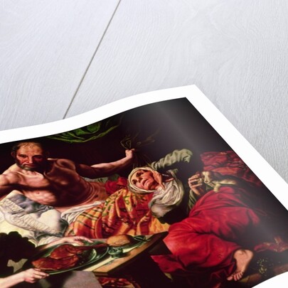 Isaac Blessing Jacob by Jan van Hemessen