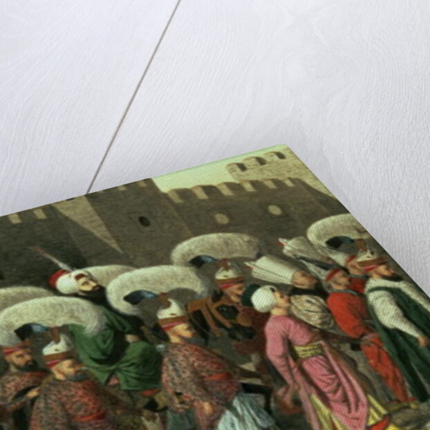 Sultan Mahmud II in Procession, 1809 by Greek School