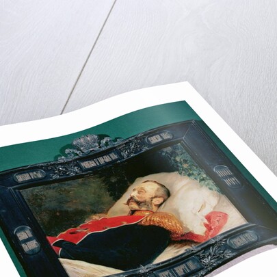 Emperor Alexander II on His Deathbed, 1881 by Konstantin Egorovich Makovsky