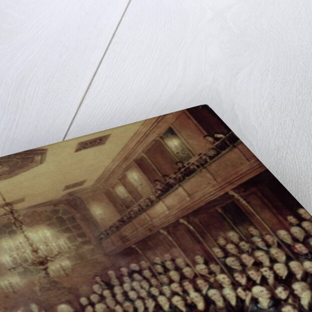 The House of Commons in Session by English School