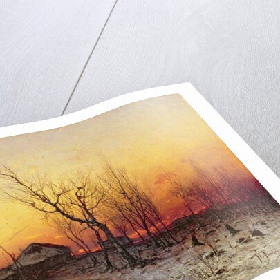 Winter Landscape by Julius Sergius Klever