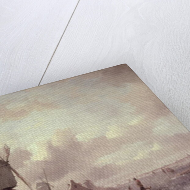 Winter Landscape by Frederick Marianus Kruseman