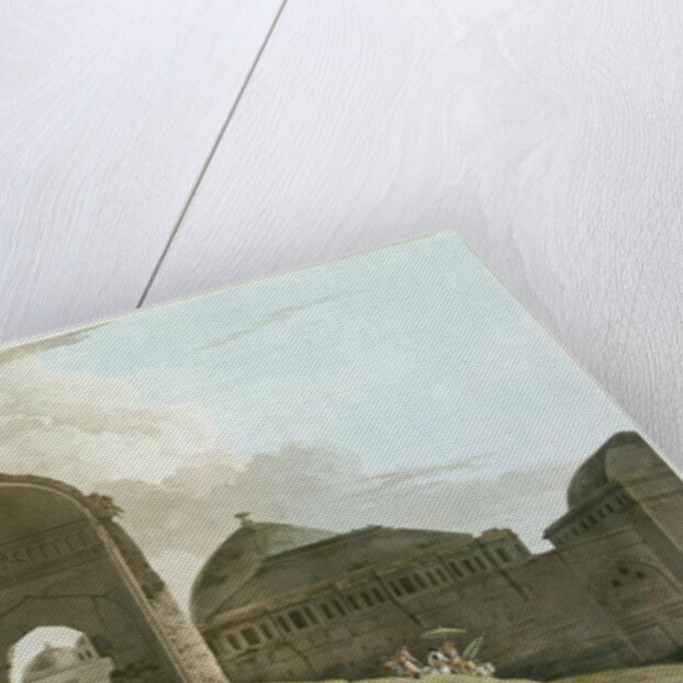 Ruins of the Palace at Madurai by Thomas Daniell