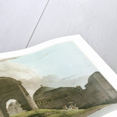 Ruins of the Palace at Madurai by Thomas Daniell