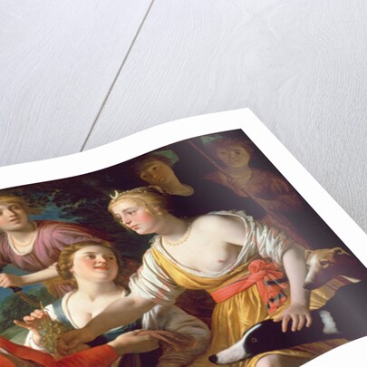 Diana Resting after the Hunt by Gerrit van Honthorst