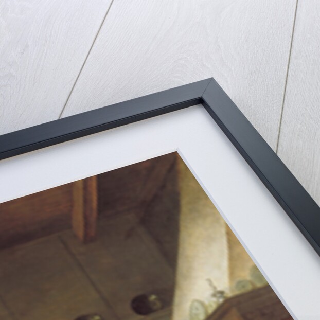 Bedroom Interior with Mother and New-Born Child by Jacobus Vrel