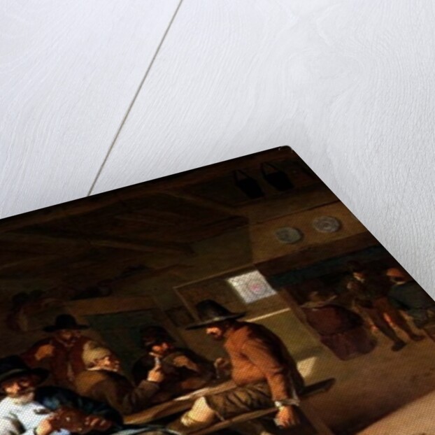 A Tavern Interior with cardplayers, 17th century by Job Berckheyde