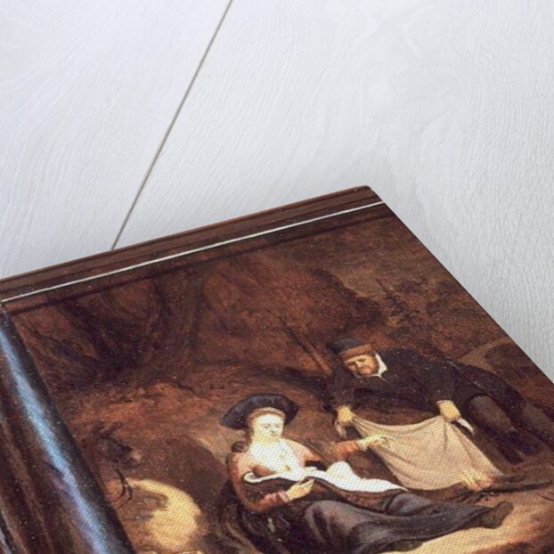 A trompe l'oeil of The Rest on the Flight into Egypt, 17th century by Abraham de Pape