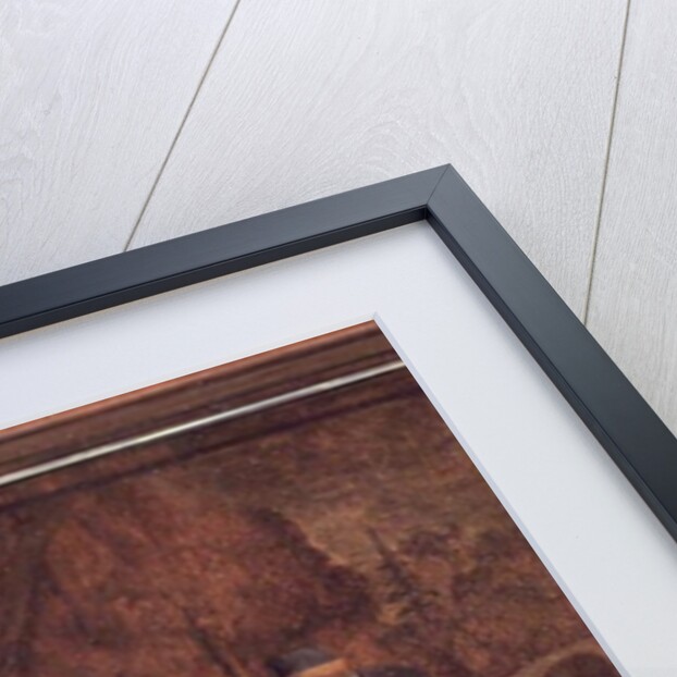 A trompe l'oeil of The Rest on the Flight into Egypt, 17th century by Abraham de Pape