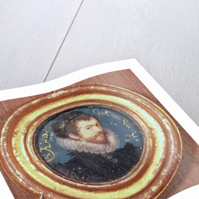 Self portrait aged 30, 1577 by Nicholas Hilliard