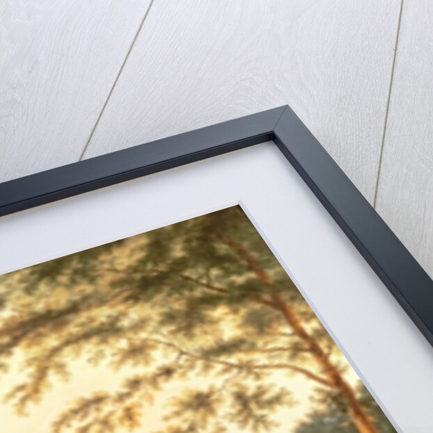 A View of the Lake and ruins of the Abbey at Painshill, Surrey by G. and Gilpin S. Barrett