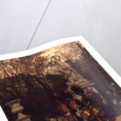 Beating the Retreat in the Tuileries Gardens, 1867 by James Jacques Joseph Tissot