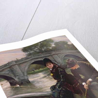 Richmond Bridge, c.1878 by James Jacques Joseph Tissot