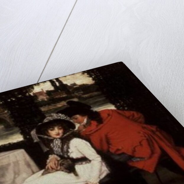 A Tryst at a Riverside Cafe, c.1869 by James Jacques Joseph Tissot