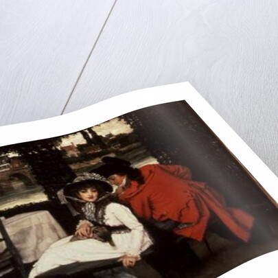 A Tryst at a Riverside Cafe, c.1869 by James Jacques Joseph Tissot