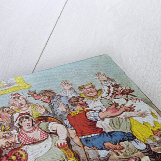 The Cow Pock or the Wonderful Effects of the New Inoculation by James Gillray