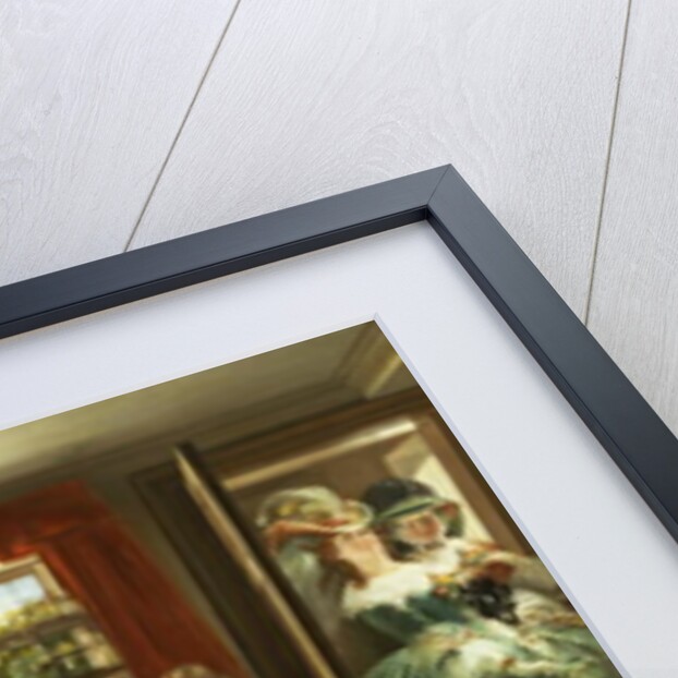 Hunt the Slipper at Neighbour Flamborough's by Daniel Maclise