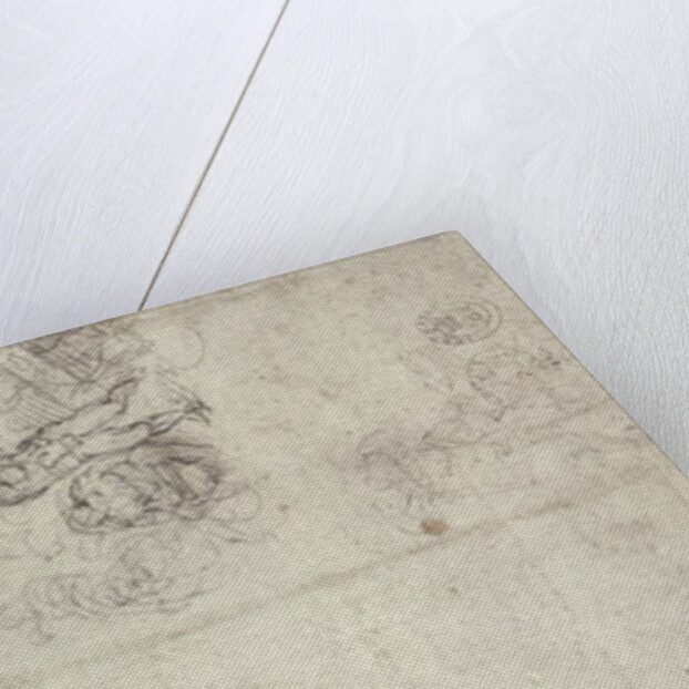 Study for The Last Judgment by Michelangelo Buonarroti