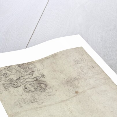 Study for The Last Judgment by Michelangelo Buonarroti