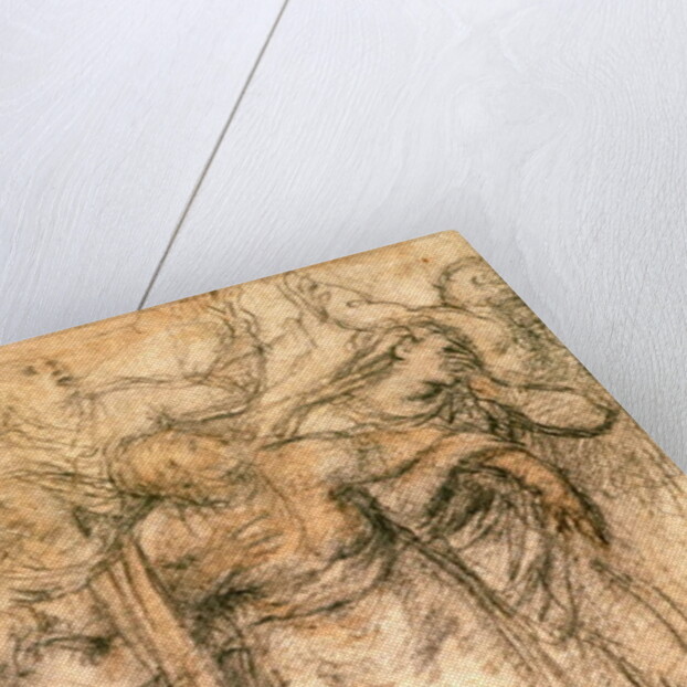 Study of Mourning Women by Michelangelo Buonarroti