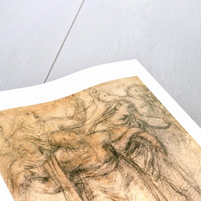 Study of Mourning Women by Michelangelo Buonarroti