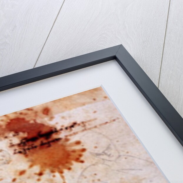 Drawing of an Urn and Figure with Notes by Michelangelo Buonarroti