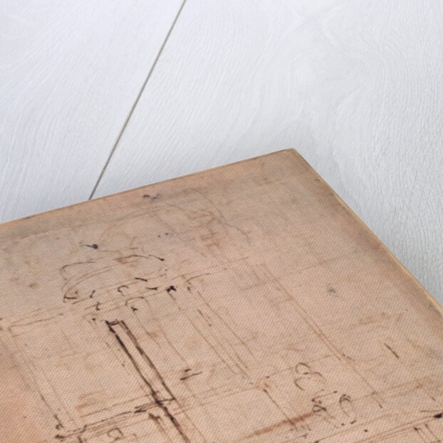 Design for the tomb of Pope Julius II by Michelangelo Buonarroti