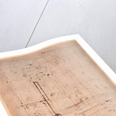 Design for the tomb of Pope Julius II by Michelangelo Buonarroti