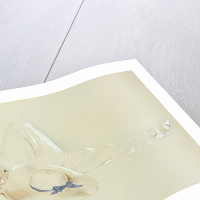 Girl with Hat by S.M. Gerard