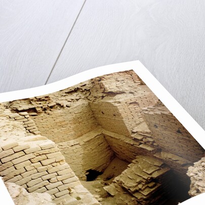 Palace ruin by Sumerian Sumerian