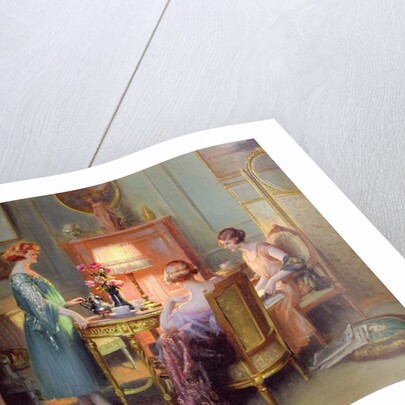 Tea by Lamplight by Delphin Enjolras