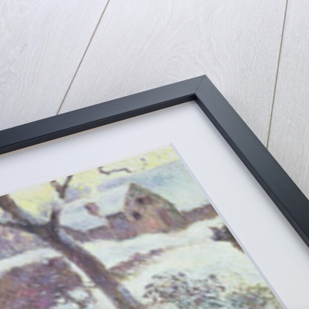 Effet de Neige a Montfoucault, 1882 by Camille Pissarro