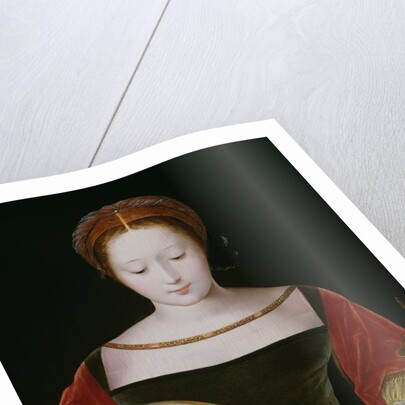 Mary Magdalene Playing a Lute by Master of the Female Half Lengths