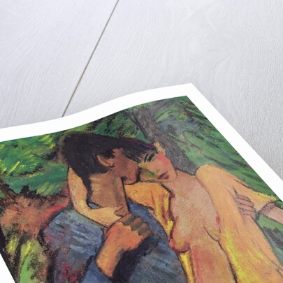 Lovers, 1919 by Otto Muller or Mueller