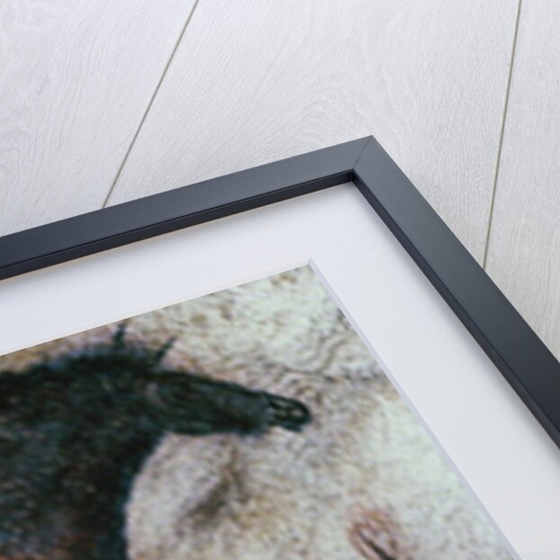 Rock painting of a galloping horse, c.17000 BC by Anonymous