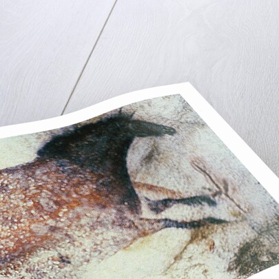 Rock painting of a galloping horse, c.17000 BC by Anonymous